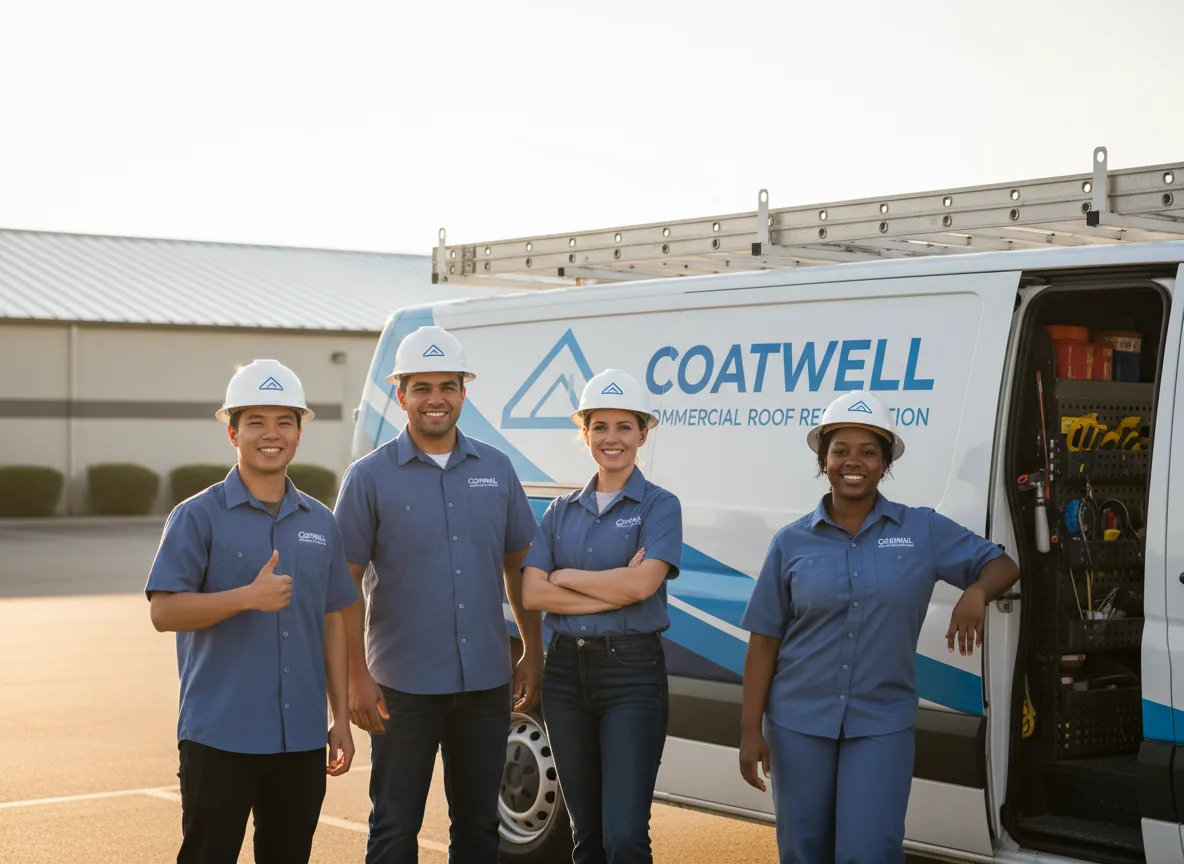 Commercial roof coating company in Ozone, AR